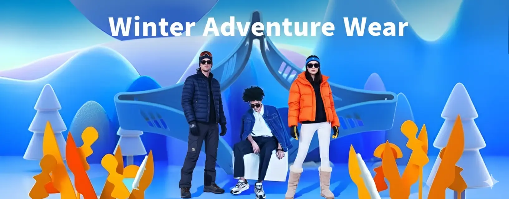 Winter Adventure Wear Banner 1